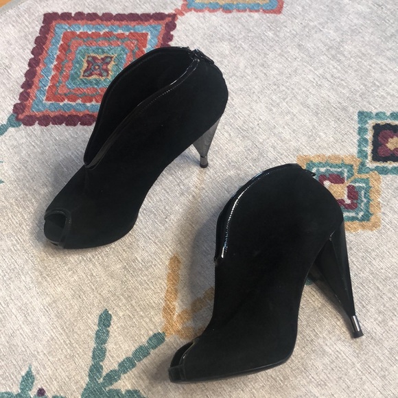 Marc Jacobs Peep Toe Booties - Picture 6 of 9